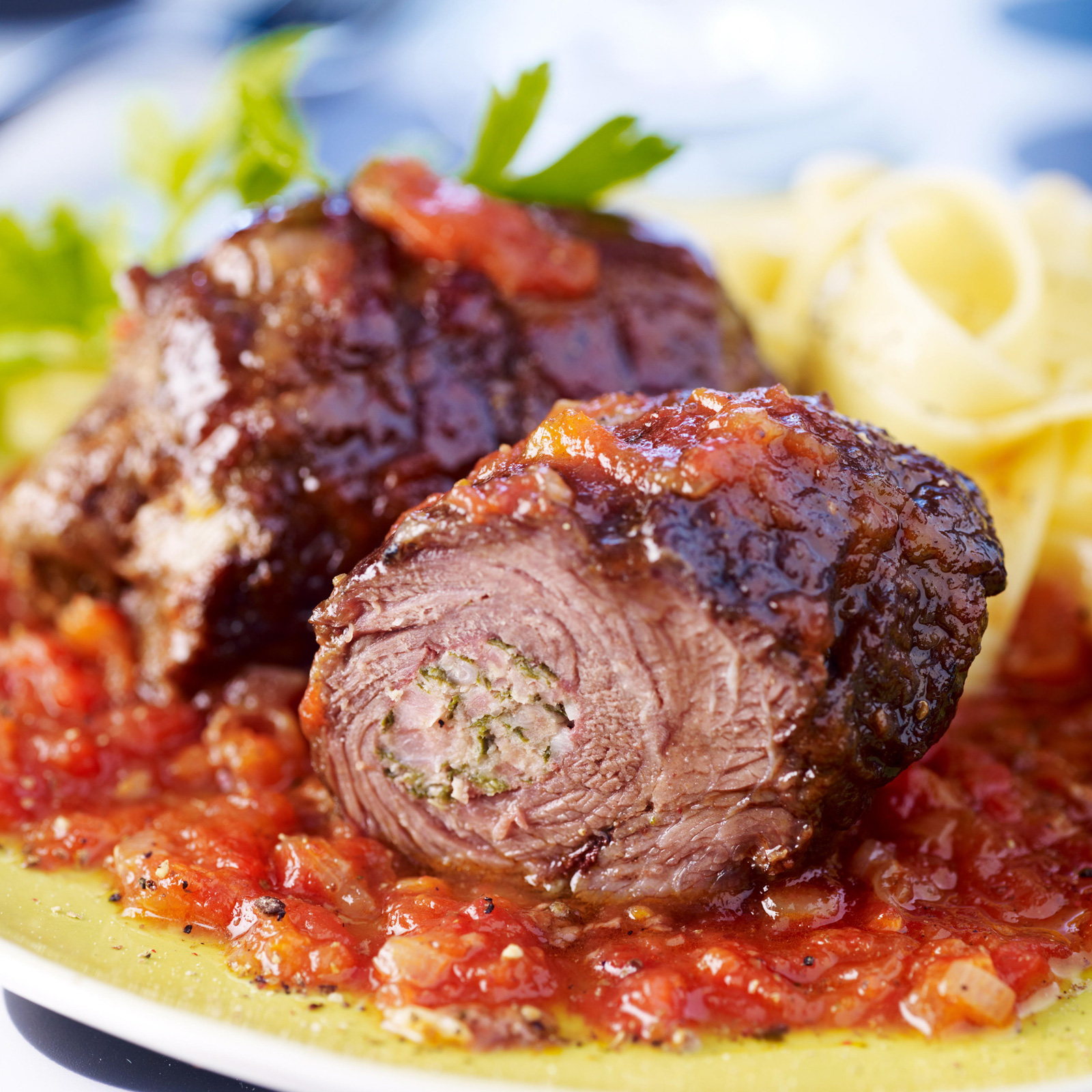 ALOUETTES SANS TETES AUX TOMATES FRAICHES